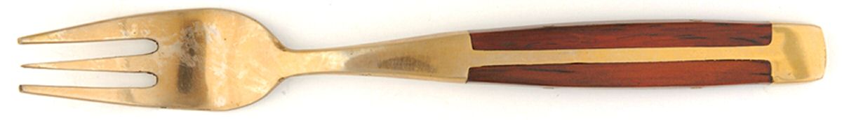 LDI2 (BRONZE) Cocktail/Seafood Fork by Lucky Direction -1