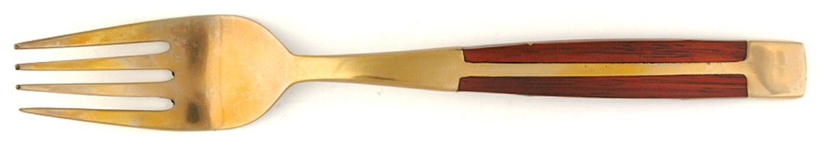 LDI2 (BRONZE) Dessert Fork by Lucky Direction -1