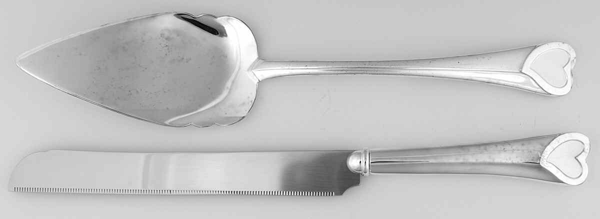 Wedding Promises (Silverplate, Hollowware) 2 Piece Dessert Set (CAKSL/CAKSO) by Lenox-1
