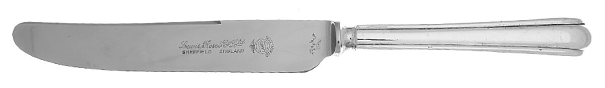 LWR3 (Silverplate) New French Hollow Knife by Lewis Rose-1