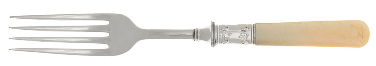 Pearl Handle Flatware 6 (Stering) Pearl Handle Fork by Landers, Frary & Clark-1