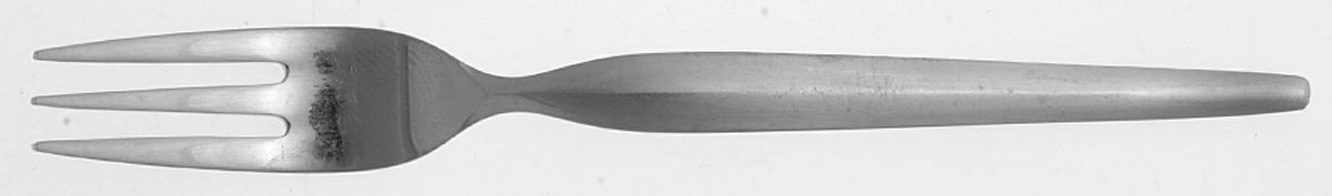 LUW6 (Stainless) Cocktail/Seafood Fork by Lucky Wood-1