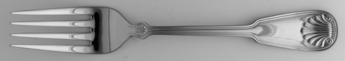 Fitzgerald (Stainless) Large Solid Cold Meat Serving Fork by Ralph Lauren Flatware-1