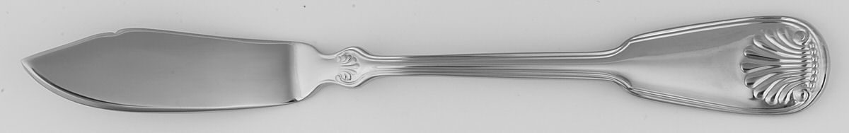 Fitzgerald (Stainless) Flat Handle Master Butter Knife by Ralph Lauren Flatware-1
