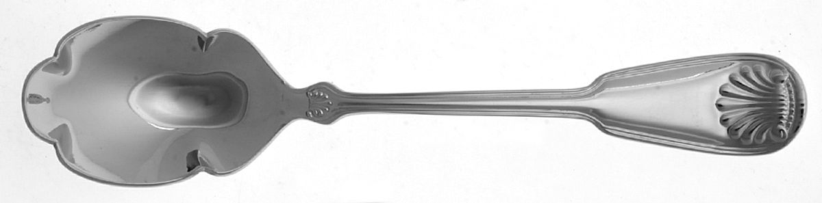 Fitzgerald (Stainless) Sugar Shell Spoon by Ralph Lauren Flatware-1