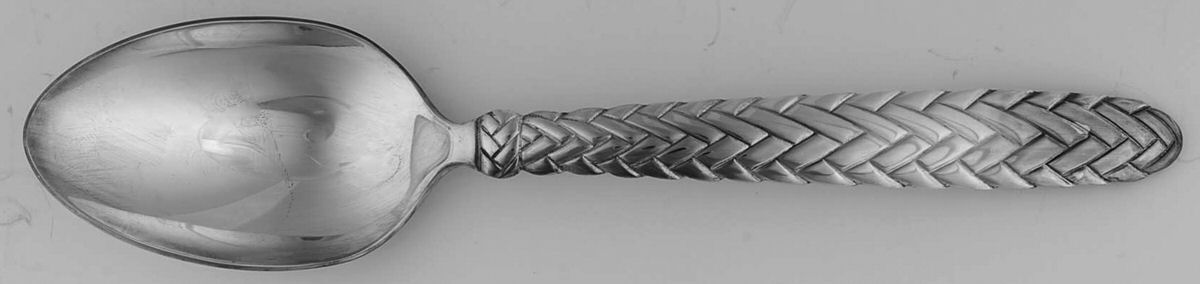 Equestrian Braid (Silverplate, 1991) Tablespoon (Serving Spoon) by Ralph Lauren Flatware-1
