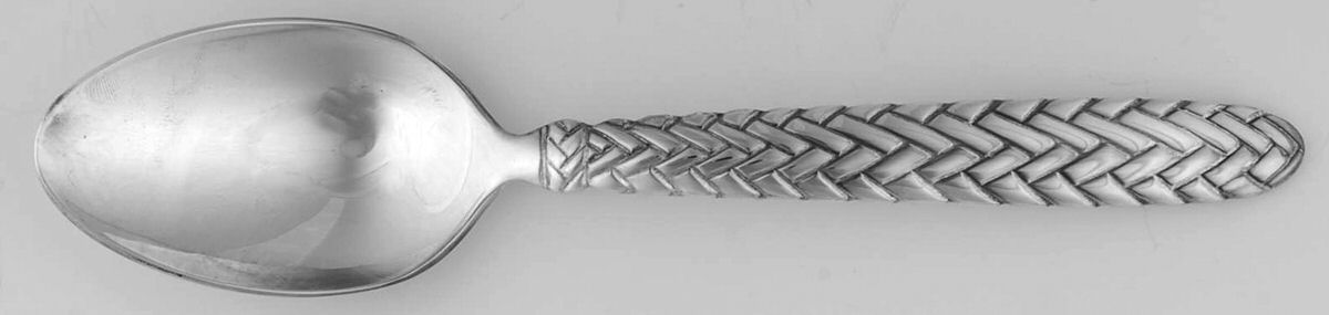 Equestrian Braid (Silverplate, 1991) Place/Oval Soup Spoon by Ralph Lauren Flatware-1