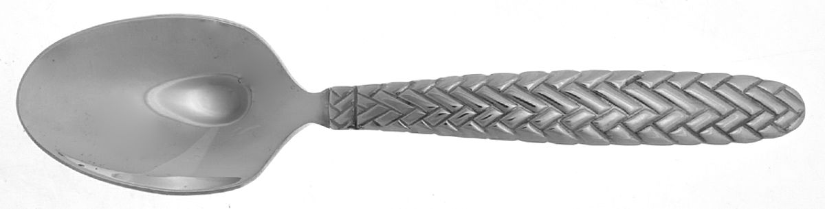 Equestrian Braid (Silverplate, 1991) Sugar Spoon by Ralph Lauren Flatware-1