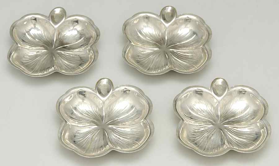 FSC-95 (Sterling, Hollowware) Sterling Nut Dish - Set of 4 by lenox-1