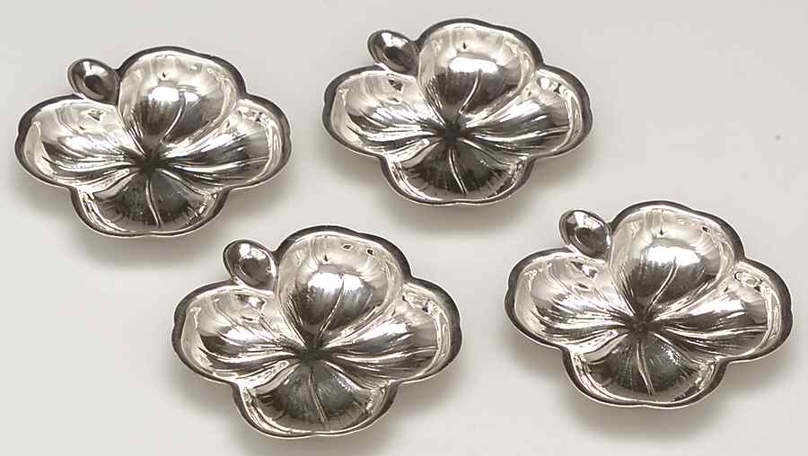 FSC-95 (Sterling, Hollowware) Sterling Nut Dish - Set of 4 by lenox-1