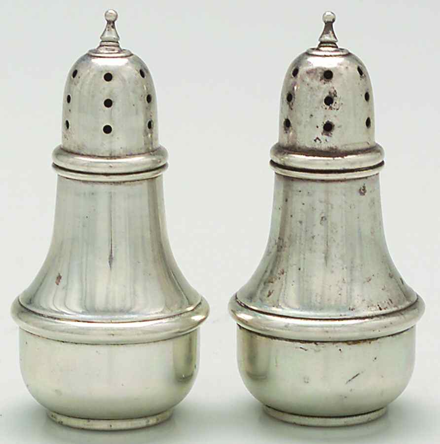 FSC99 (Sterling, Hollowware) Salt and Pepper Set by lenox-1