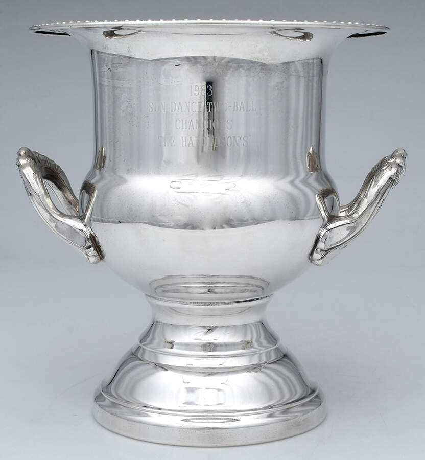 LEO15 (Silverplate, Hollowware) Champagne/Wine Cooler by Leonard Silver Mfg Co-1