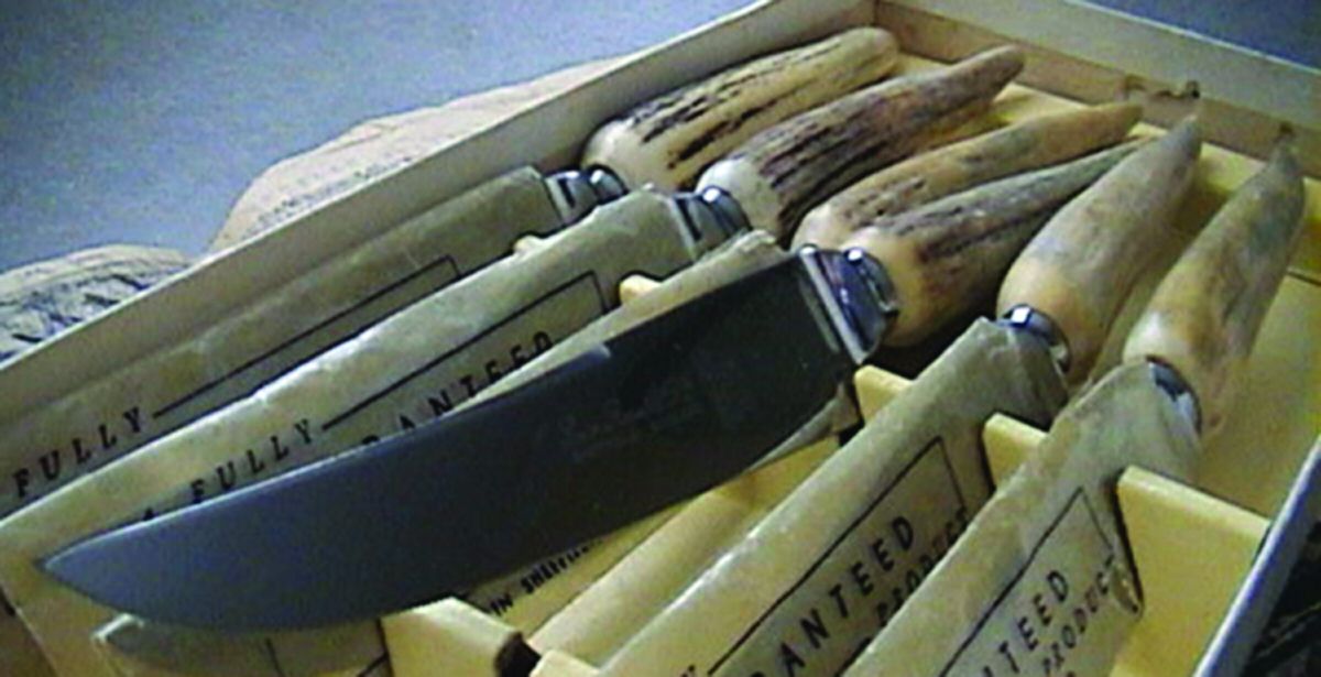 LWR4 (Silverplate) Individual Steak Knife Hollow Handle by Lewis Rose-1