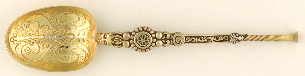 LSF1(Sterling) Demitasse Spoon by Levi & Salaman-1
