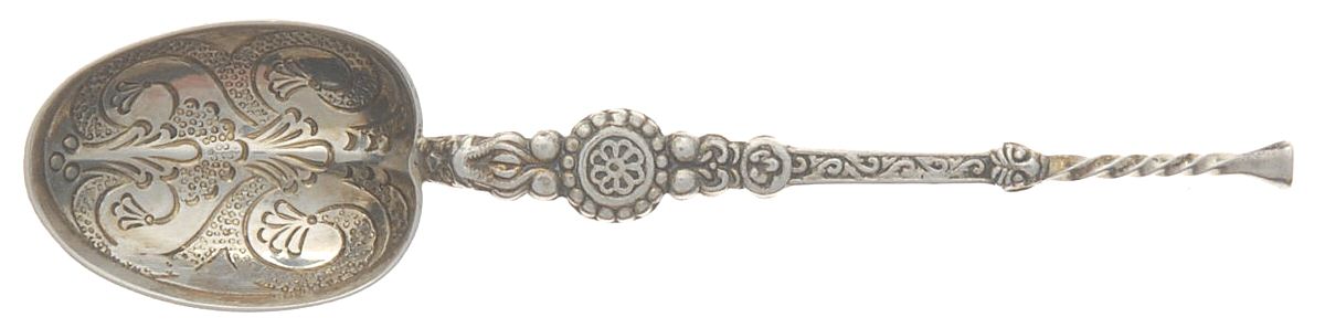 LSF1(Sterling) Demitasse Spoon by Levi & Salaman-1