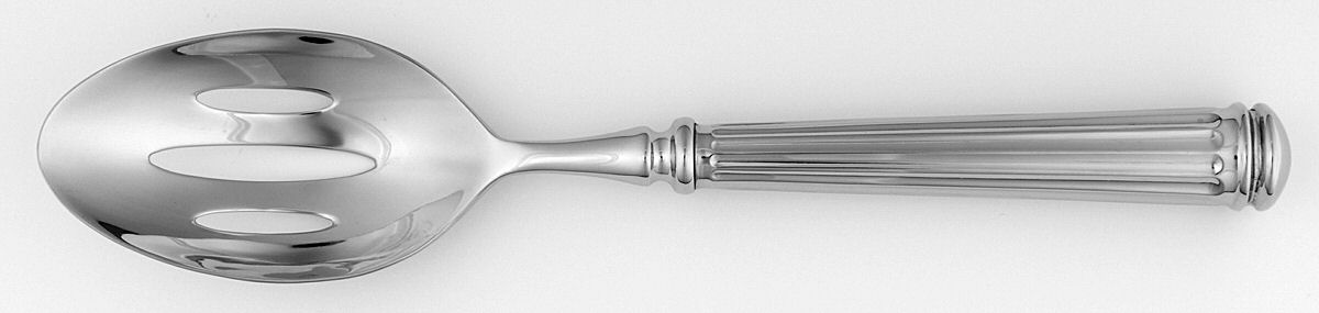 Veranda (Stainless) Pierced Tablespoon (Serving Spoon) by Ralph Lauren Flatware-1