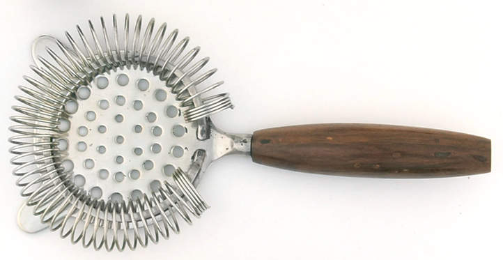 Tuscany Classics (Hollowware) Cocktail Strainer with Wood Handle by Lenox-1