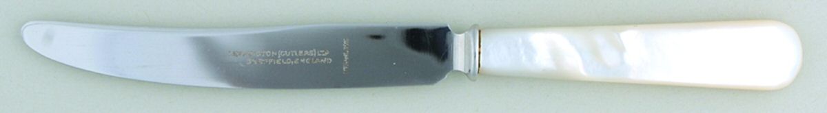 Pearl Handle (Stainless) Individual Fruit Knife with Stainless Blade by Leppington Cutlers Ltd.-1