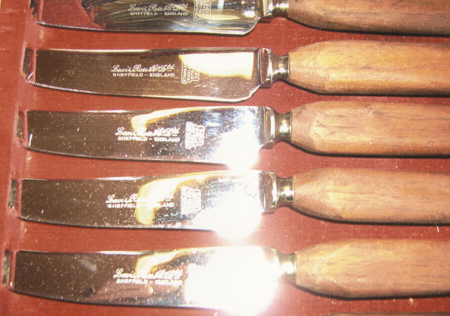 LWR5 (Stainless) Steak Knife Individual by Lewis Rose-1