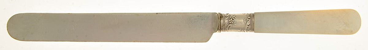 Pearl Handle 1 (Sterling) Old French Hollow Knife by Lamson & Goodnow-1