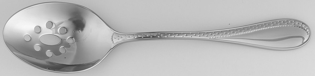 Spectator (Stainless) Pierced Tablespoon (Serving Spoon) by Ralph Lauren Flatware-1