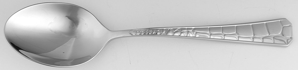 Crocodile (Stainless) Tablespoon (Serving Spoon) by Ralph Lauren Flatware-1