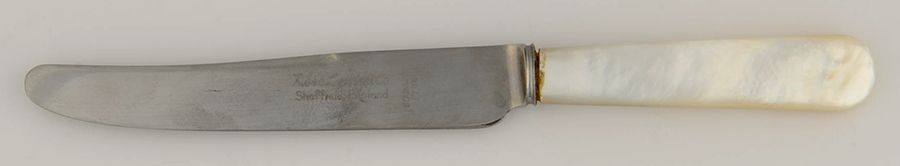 LWR6 (Stainless) Flat Handle Master Butter Knife by Lewis Rose-1