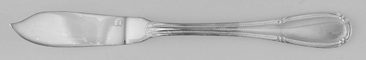 Fleurette (Silverplate) Flat Handle Master Butter Knife by Lorena Garcia-1