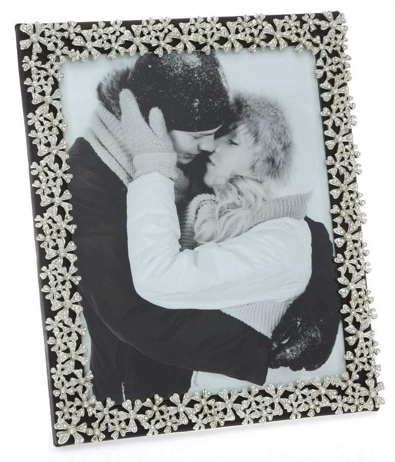 Garland (Platinum Plated, Hlwr) Frame-Holds 8" X 10" Picture by L'Objet-1