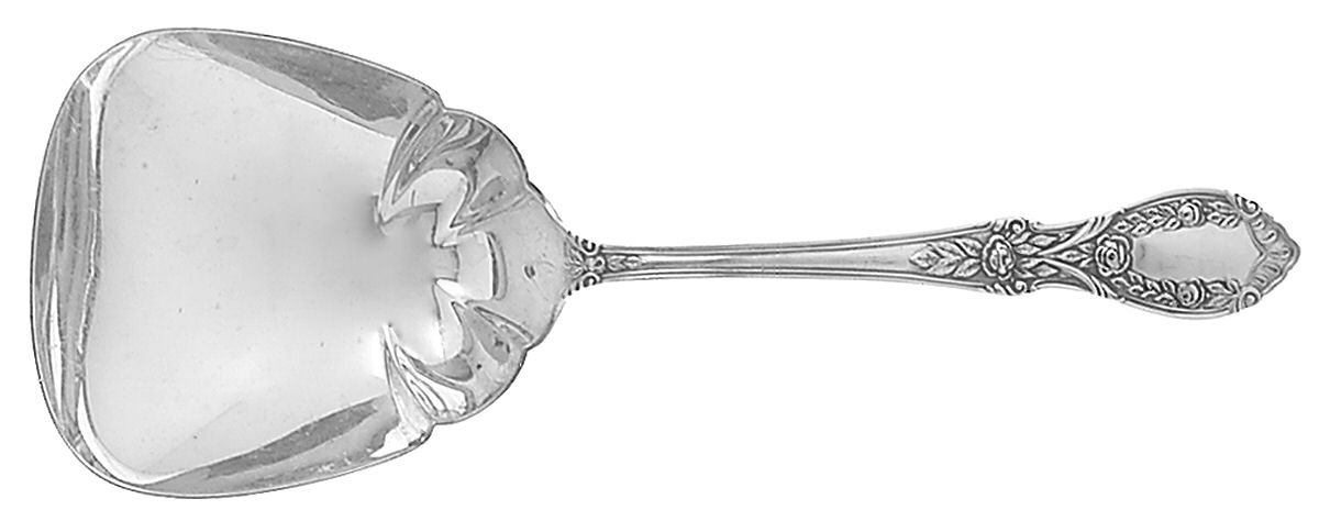 American Beauty (Sterling, 1935) Small Solid Berry/Casserole Spoon by Manchester-1