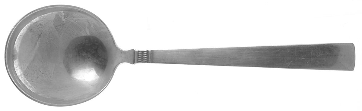 Prince Harald (Sterling) Solid Smooth Casserole Spoon by T H Marthinsen Silver-1