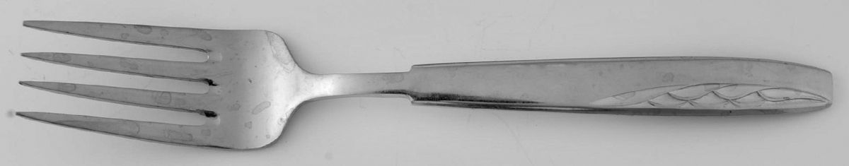 Autumn Wheat (Stainless) Individual Salad Fork by Montgomery Ward-1