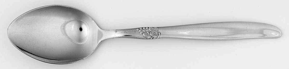 Grape (Stainless) Tablespoon (Serving Spoon) by Montgomery Ward-1