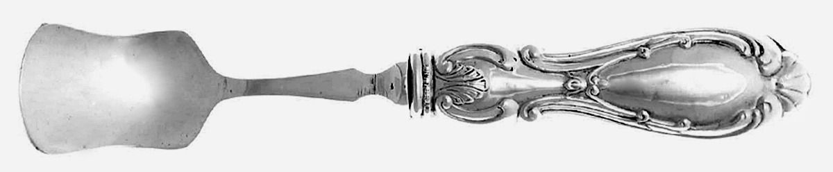 Orleans (STERLING) Cheese Scoop with Silverplate Scoop by Michael C Fina-1