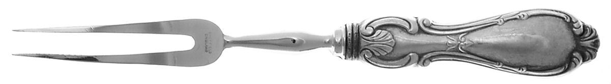 Orleans (STERLING) Large Stainless-Prong Roast Carving Fork by Michael C Fina-1