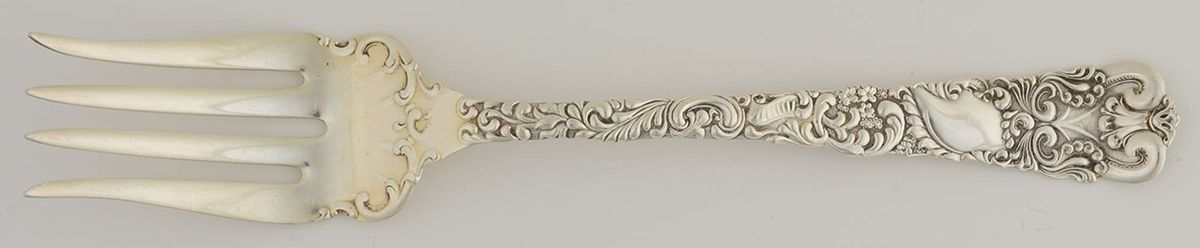 MTV1 (Sterling) Medium Chipped Beef Fork by Maltby, Stevens & Curtiss Co-1