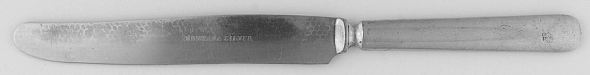 MXX1 (Silverplate) New French Solid Knife by Montana Silver-1