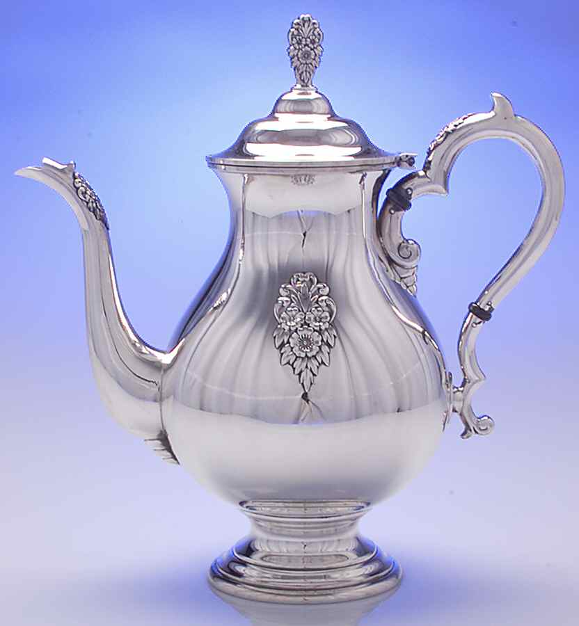 MYK1 (Sterling, Hollowware) Coffee Pot by Miyamoto-Shoko-1