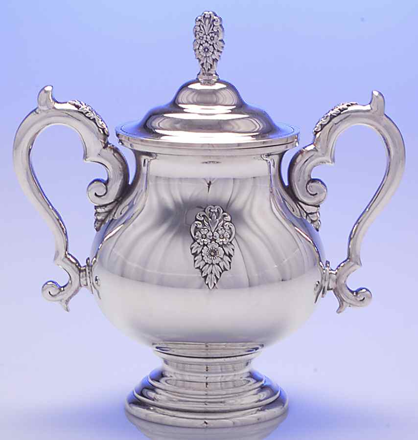 MYK1 (Sterling, Hollowware) Sugar Bowl & Lid by Miyamoto-Shoko-1