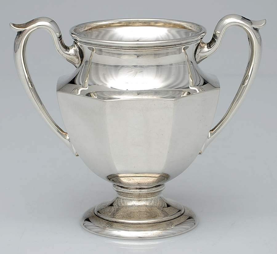 409 (Sterling, Hollowware) Sugar Bowl No Lid by M Fred Hirsch-1