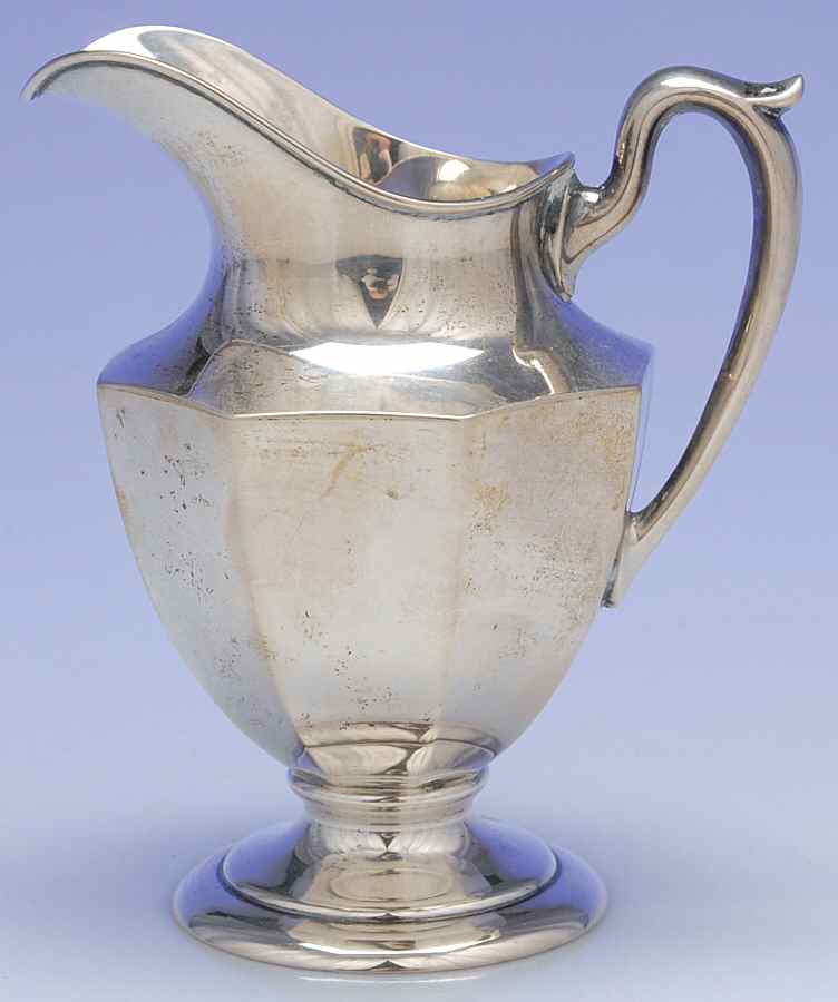409 (Sterling, Hollowware) Creamer by M Fred Hirsch-1