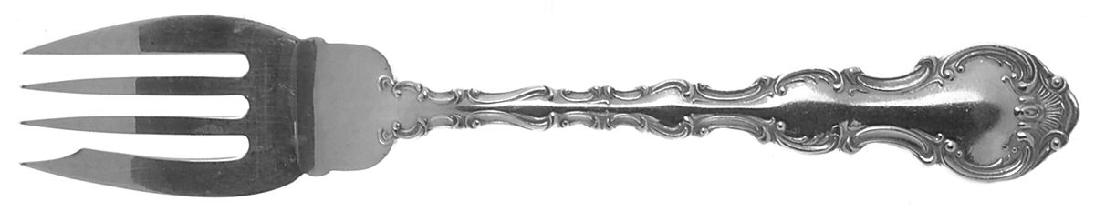 Strasbourg (Sterling) Individual Salad Fork by Miyata-1