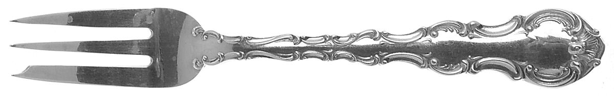 Strasbourg (Sterling) Individual Pie Fork by Miyata-1