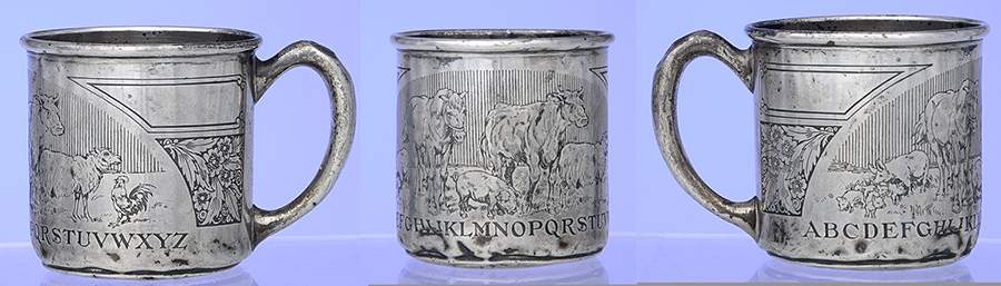 Baby Sterling Hollowware Baby Cup by H. R. Morss & Co.-1