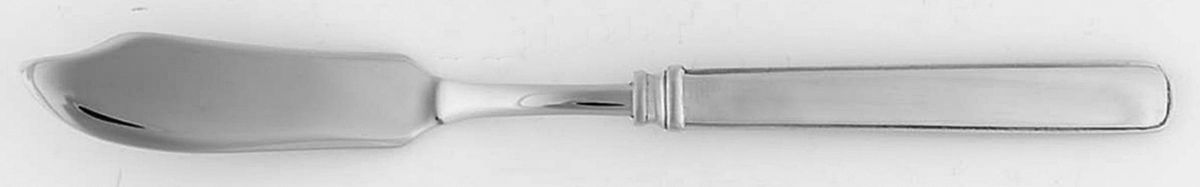 Gabriella (Pewter) Individual Fish Knife with Stainless Blade by Match Pewter-1