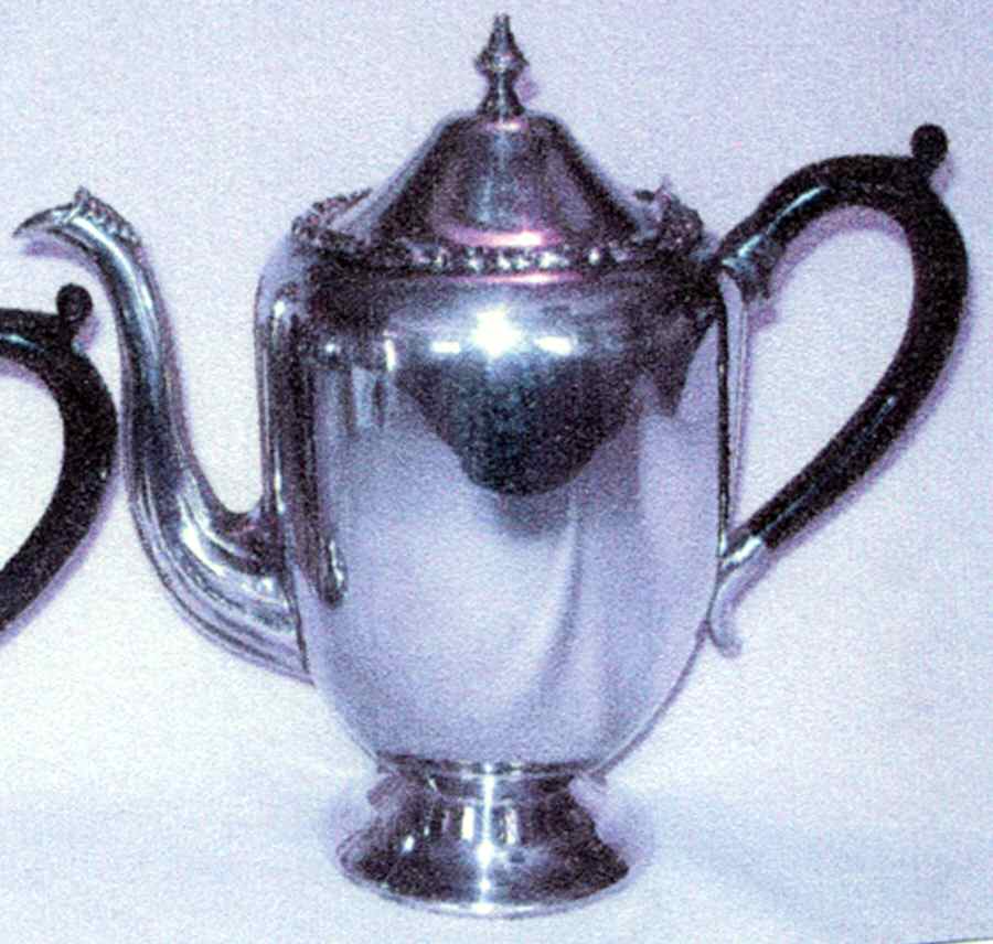 431 (Silverplate, Hollowware) Silverplate Coffee Pot by Marlboro Plate-1