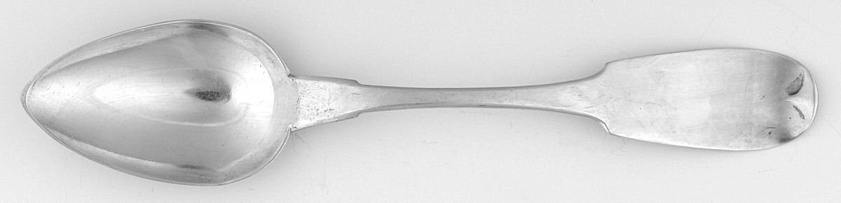 M1P1 (Coin) Dessert/Oval Soup Spoon by M. A. Parks-1