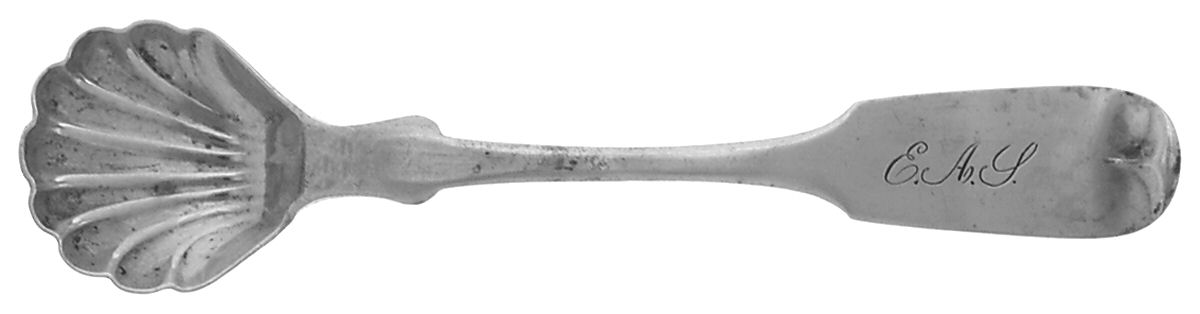 M1P1 (Coin) Individual Salt Spoon by M. A. Parks-1