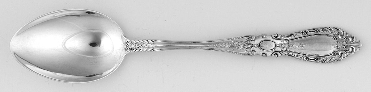King Richard (Sterling) Dessert/Oval Soup Spoon by Miyata-1