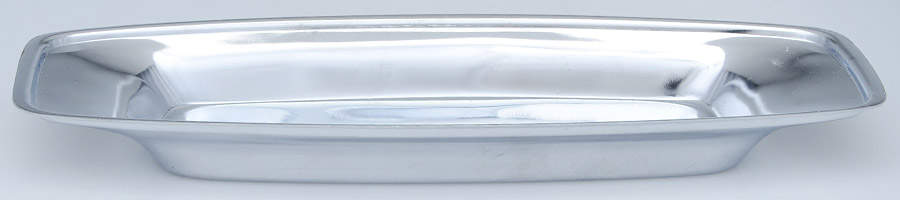 ChromeHollowware 1/4 Lb Butter W/No Lid by Milbern Creations-1